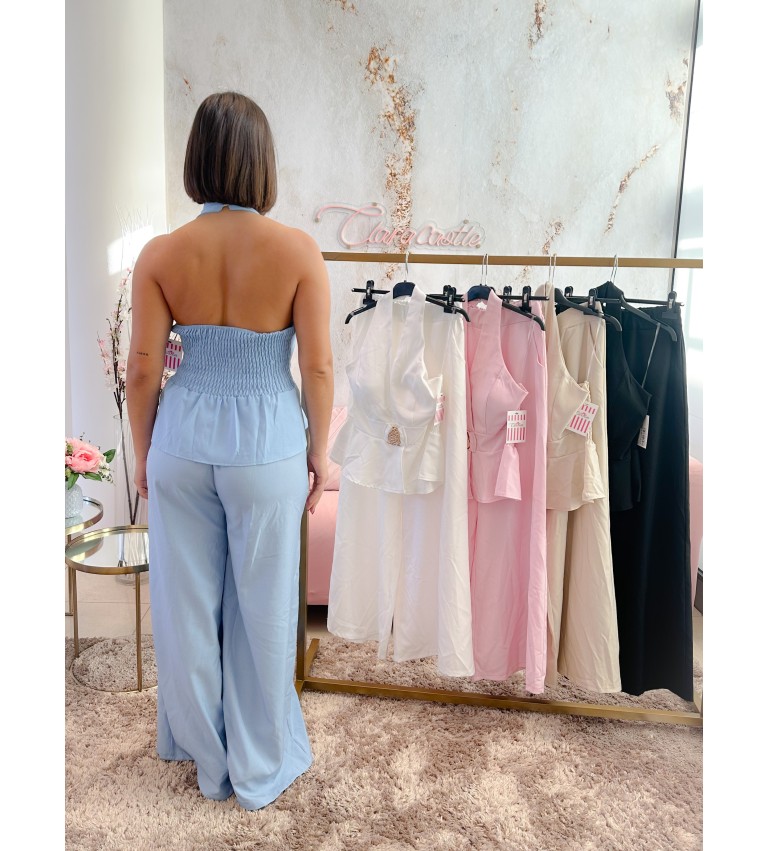 Conjunto top + pantalon