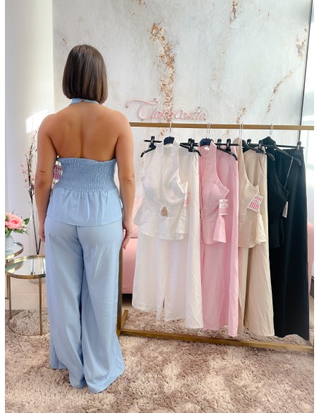 Conjunto top + pantalon