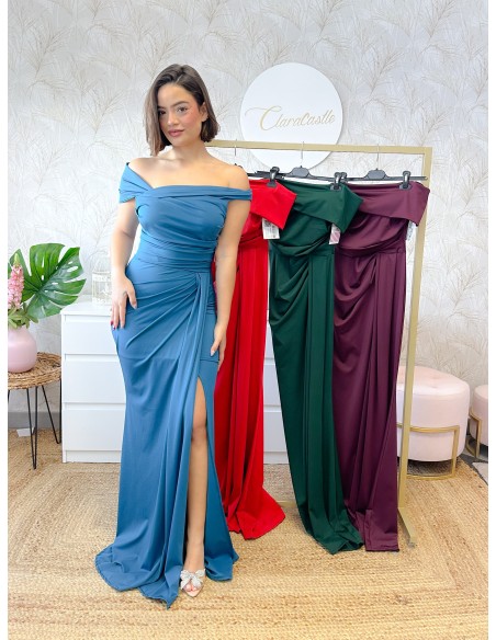 Vestido escote romántico