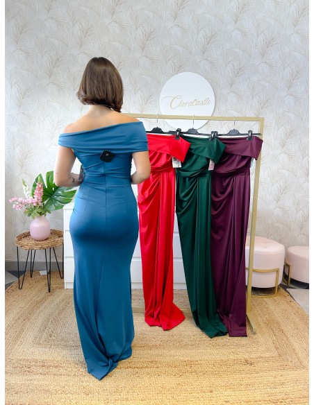 Vestido escote romántico