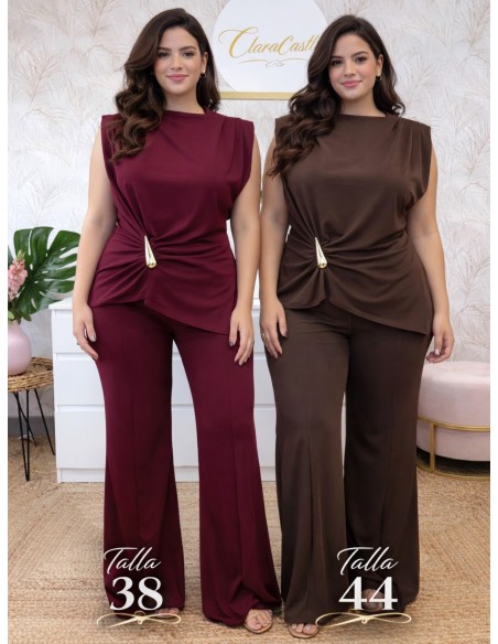 Conjunto top + pantalón